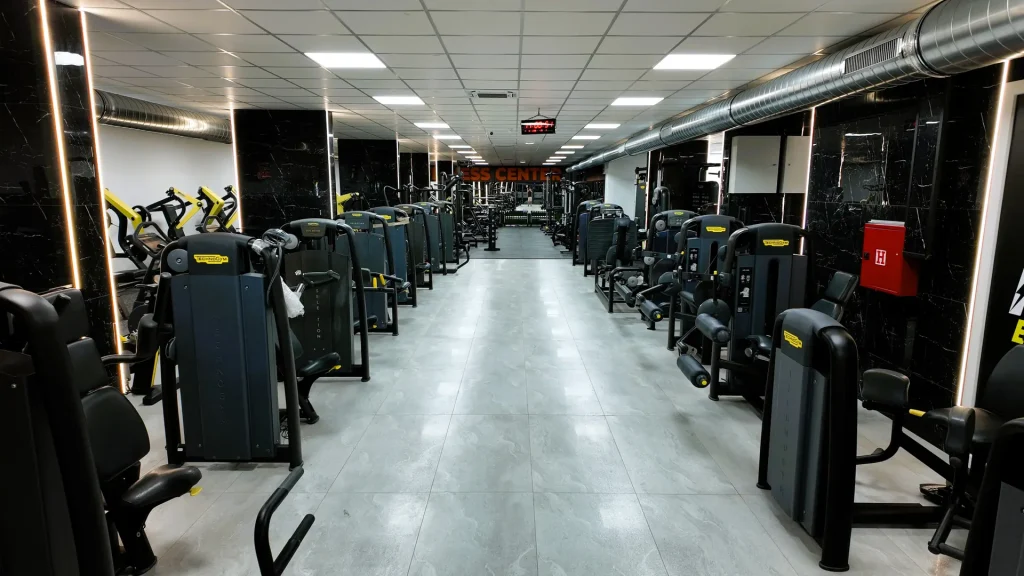 Enterijer teretane FFC Premium Gym u Kaluđerici